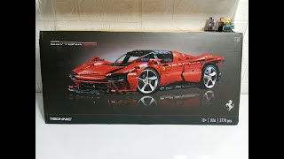 เลโก้จีน Technic รถ Ferrari Daytona SP3 จำนวน 3778 ชิ้น ขนาด 1:8