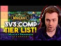 The BEST 3v3 Comps In MoP Classic PvP Tier List The BEST 3v3 Comps In MoP Classic PvP Tier List