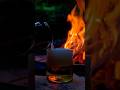 Pour on Fire and Forest #camping
