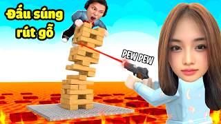 Thi Đấu Súng Rút Gỗ Pew Pew Blocks cùng Mochi & JayGray X...