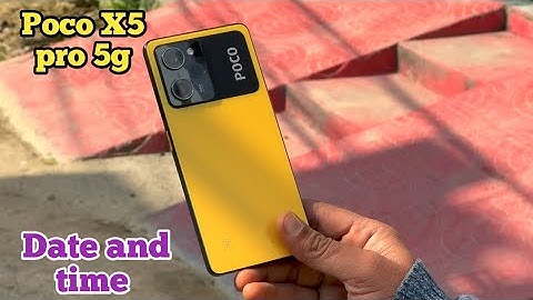 How To Set Date And Time In Poco X5 Pro 5G, Set Date And Time In Poco X5 Pro 5G, How To Set