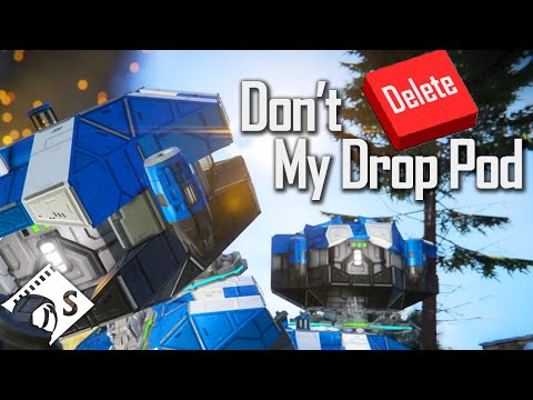 Don't Delete My Drop Pod - A Space Engineers Tutorial