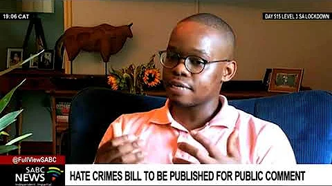 Hate Speech Bill published for public comment in SA