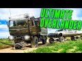 Massive overland vehicle test drive