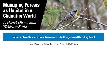 Collaborative Conservation Successes, Challenges, and Building Trust - December 16, 2025