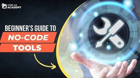 Beginners guide to No-code Tools| nxt wave student
