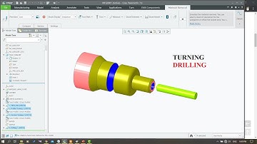 [CREO TUẤN NGUYỄN] Gia công tiện - Bài 4: Chu trình khoan lỗ(DrillingTurning) trên Creo Parametric.