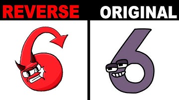 Alphabet Lore Reverse Vs Original Number Lore (9-1...) Part 3