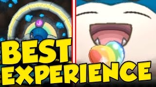 BEST POKEMON SUN AND MOON EXPERIENCE GUIDE! FASTEST LV 100 IN POKEMON SUN AND MOON!