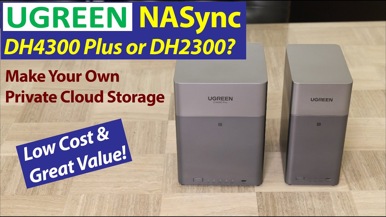 Обзор UGEEN NAS DH2300 и DH4300 Plus — хватит платить за облачное хранилище!
