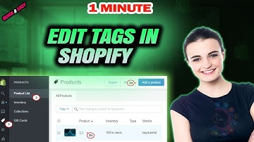 How to edit tags in shopify 2025 (Quick & Easy)