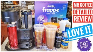 Mr. Coffee Frappe Maker Review | ☕ How to Make Frappes, Iced Coffee & Hot Coffee (BVMC-FCM-2T)
