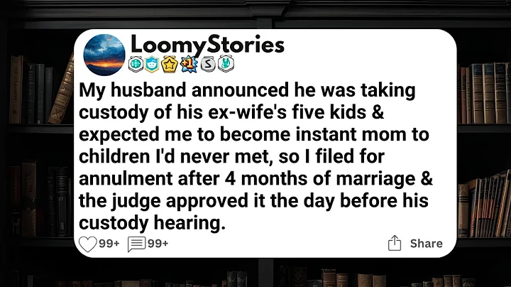 My husband announced he was taking custody of his ex-wife's five kids & expected me to become