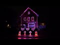 Halloween lichtshow 2021