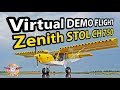 Virtual Demo Flight: Zenith STOL CH 750 "Sky Jeep" light-sport utility airplane