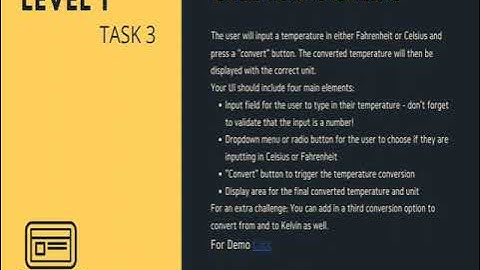 Level1 Task3 Temp Converter