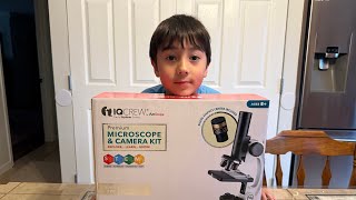 IQ Crew Early Explorer Premium Microscope and Camera Set by AmScope 