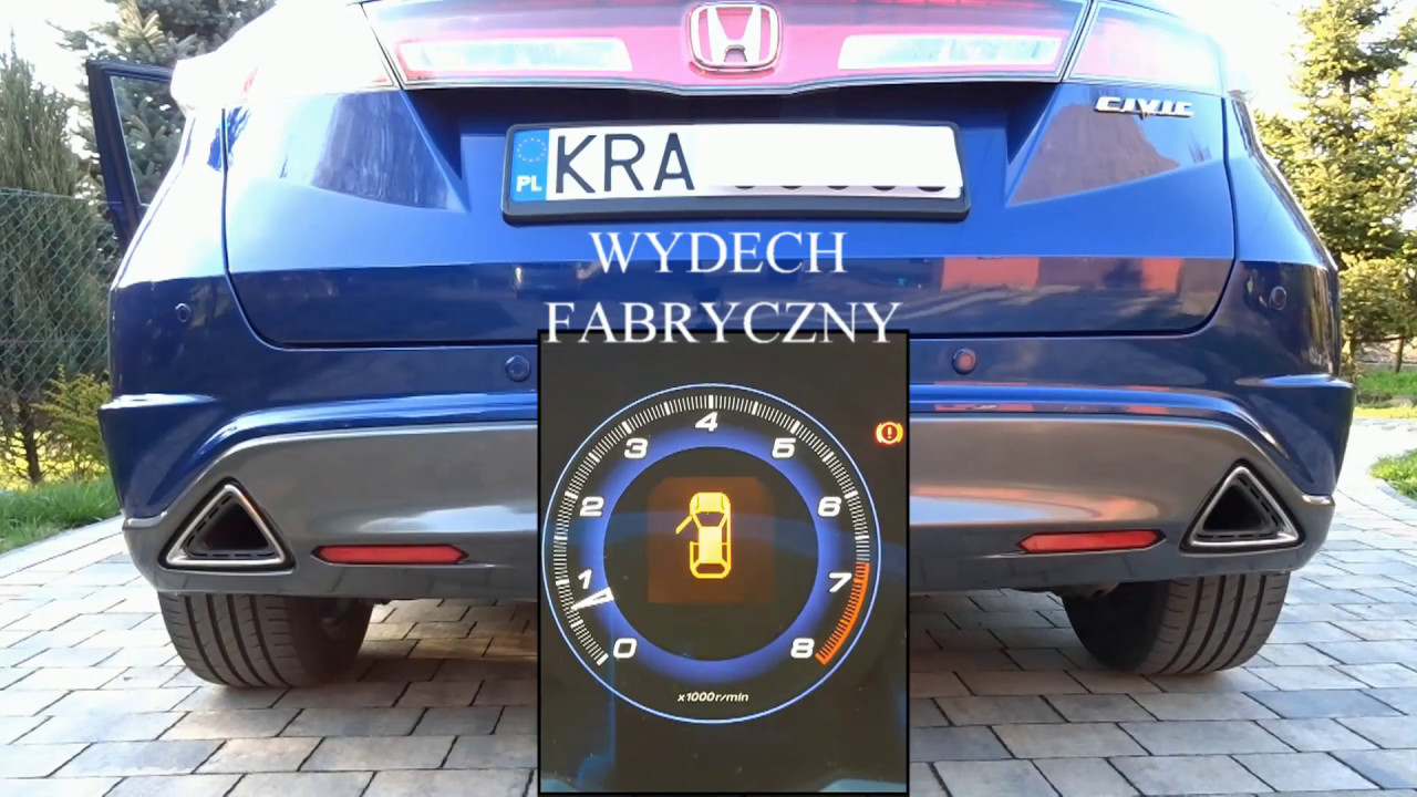 Ulter Sport W Honda Civic Viii 18 140km Wydech Dedykowany Youtube