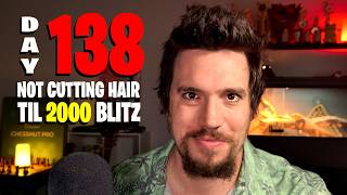 Day 138 of not cutting my hair until 2000 blitz on chess.com​