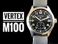 Vertex M100. A Modern “Dirty Dozen” Watch