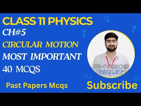 Most Important 40 MCQS | Chapter 5 | Circular Motion | Class 11 Physics ...