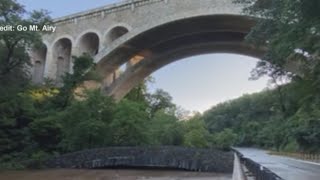 Lincoln Drive Overwhelmed By Water Due To Storms