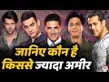 Top 10 Richest Actors Of Bollywood | जानिए कौन सा Actor है कितना अमीर