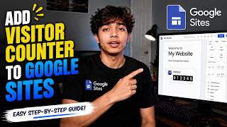 How to Add Visitor Counter to Google Sites - 2026 (Simple Tutorial)
