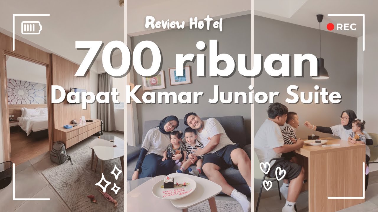 Review Hotel : Junior Suite seharga 700 ribuan | Hotel di Karawang dengan Bathtub | Hotel keluarga