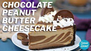 Chocolate Peanut Butter Cheesecake