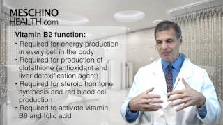 Riboflavin - Vitamin B2:  For energy, healthy skin and cataract prevention