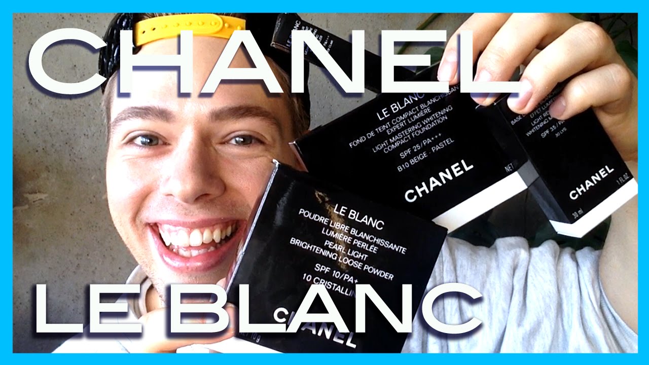 review CHANEL Le Blanc series 