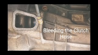 1995 Bronco Bleeding the Clutch Hose