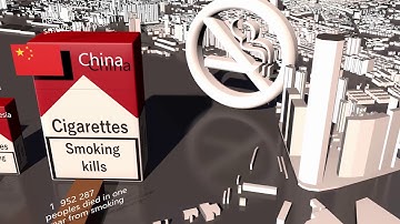 Smoking. Death Toll in perspective. Real Scale.