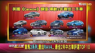 寶馬3系列.豐田RAV4... 最佳2年中古車評選TOP10 地球黃金線 20180725 (3/4)