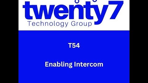 T54: Setting up the Intercom Feature on the Yealink T54 Verizon OneTalk device
