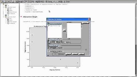 Obtaining Scatterplots and correlation coefficients in SPSS Hansen