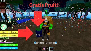 GRATIS FRUIT GEKREGEN! Roblox Blox Fruits