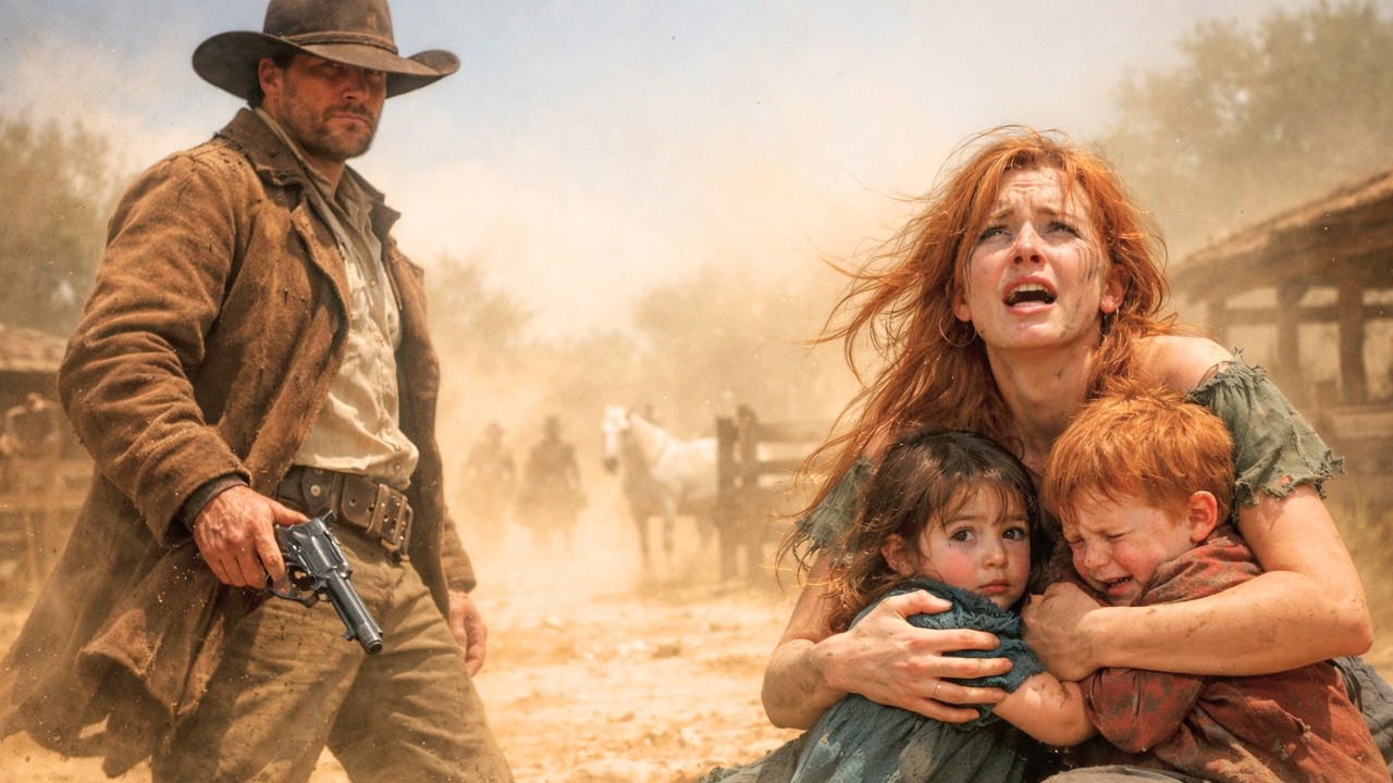 She Cried They Took Everything — He Drew His Gun and Stayed to Fight