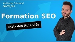 Formation SEO Gratuite #1 : Comment choisir ses mots clés
