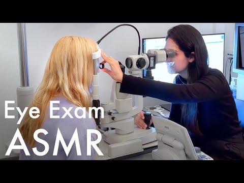 Asmr Real Eye Exam In London