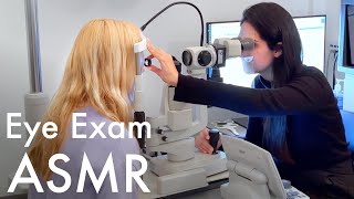 ASMR Real Eye Exam in London (Unintentional, Real Person ASMR)