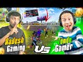 Grandmaster top 1 tonde gamer squad vs 99 level aadesh gaming  fight for booyah