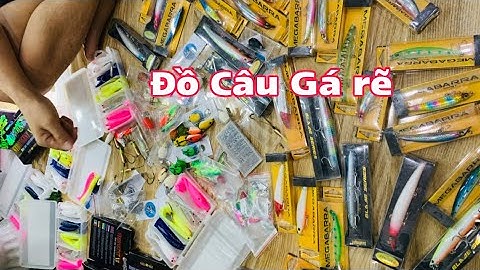 Mồi Câu Cá Chẽm .Nháy Hơi Câu Cá Lóc Dây Toman X8 .Mồi Mềm Horai .Đồ Câu Giá Rẽ | Đại Ngáo Vlog
