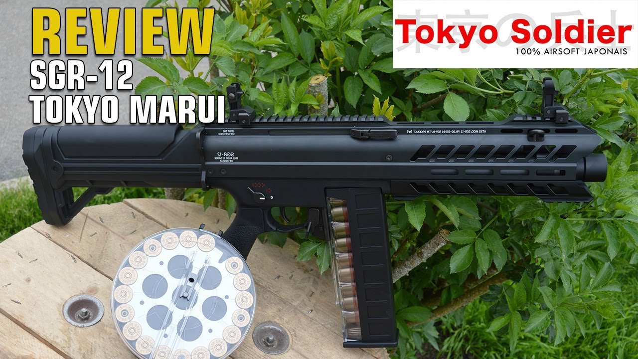 Fusil à pompe AUTOMATIQUE SGR-12 MARUI AEG