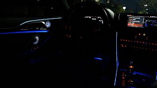 BMW 8 Series Interior Ambient lighting