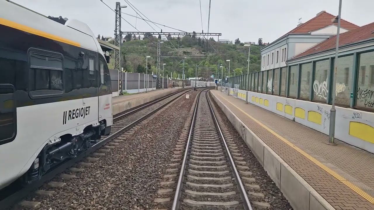 Cabview: Praha Holešovice - Ústí nad Labem hlavní nádraží s Pantherem 640.2