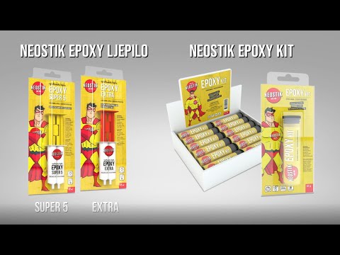 Neostik EPOXY ljepila i  masa za gniječenje