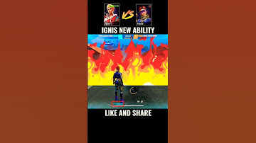 IGNIS NEW ABILITY VS XAYNE || #shorts #ffmax #ff #ob48 #ignis #new #ability #vs #xayne #part1