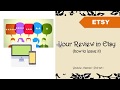 How To Leave A Review On Etsy